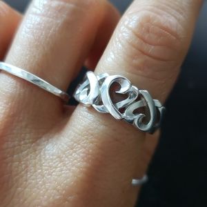 Guc Tiffany and Co Paloma Picasso 3 heart ring